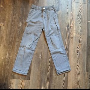 Gray Pull On Pants
